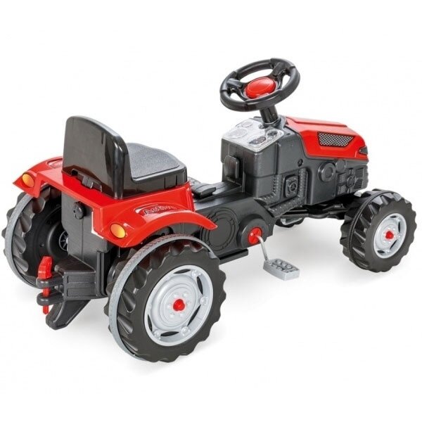 WOOPIE Pedalinis traktorius Farmer GoTrac MAXI su priekaba, tylūs ratai 11 WOOPIE Pedalinis traktorius Farmer GoTrac MAXI su priekaba, tylūs ratai 11