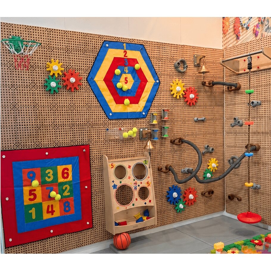 MASTERKIDZ STEM mokslinis rinkinys STEM sienos + sportiniai priedai Parodinis produktas – pilnavertis