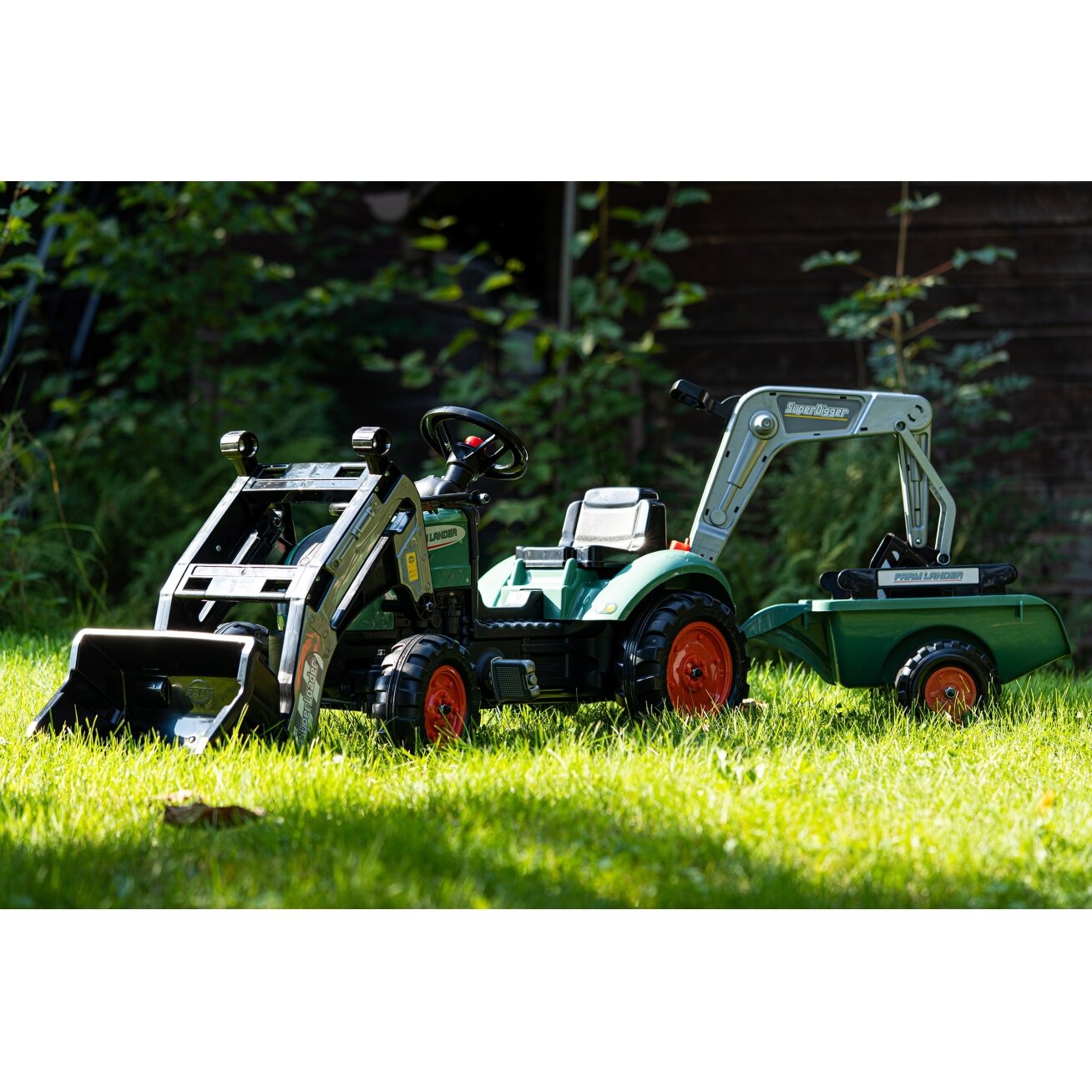 FALK Farm Lander ekskavatorius-krautuvas traktorius 2–5 m. 4