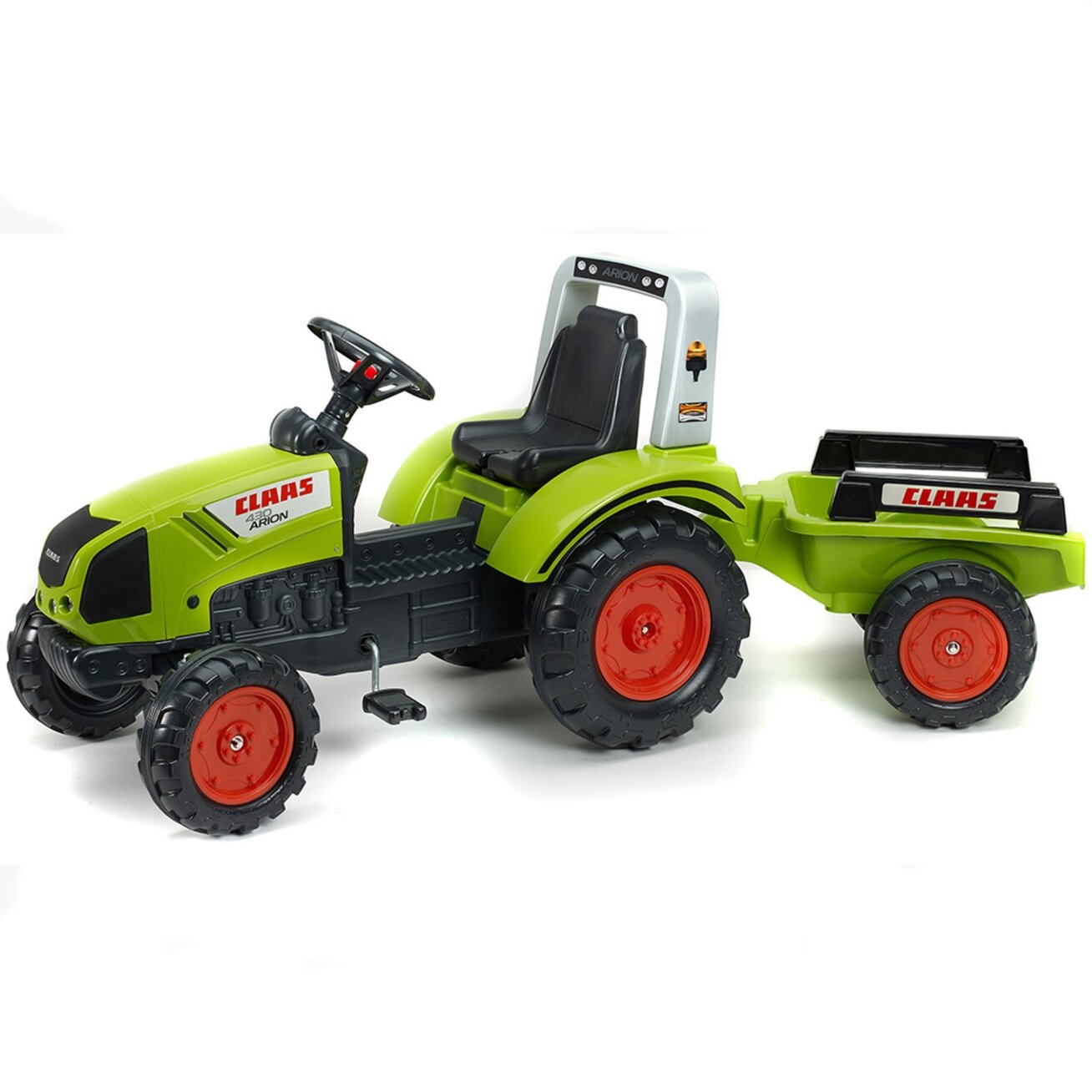 FALK didelis pedalinis traktorius Claas su priekaba nuo 3 metų 4 FALK didelis pedalinis traktorius Claas su priekaba nuo 3 metų 4
