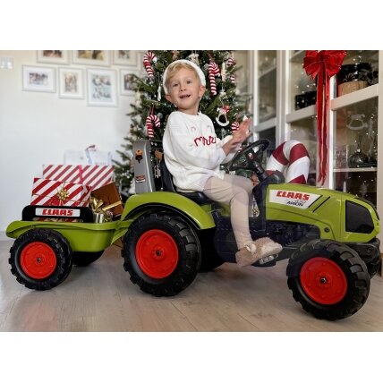 FALK didelis pedalinis traktorius Claas su priekaba nuo 3 metų 7