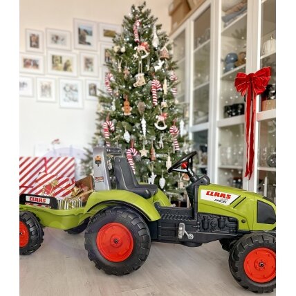 FALK didelis pedalinis traktorius Claas su priekaba nuo 3 metų 8 FALK didelis pedalinis traktorius Claas su priekaba nuo 3 metų 8