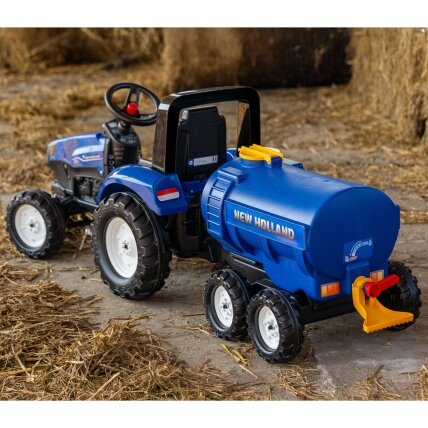 FALK cisterninė priekaba-bakelis su kranu New Holland mėlyna 3–7 m. 7