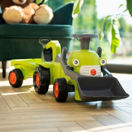 FALK traktoriukas Claas "Jeeiukas" su priekaba, krautuvu ir kau1u 8