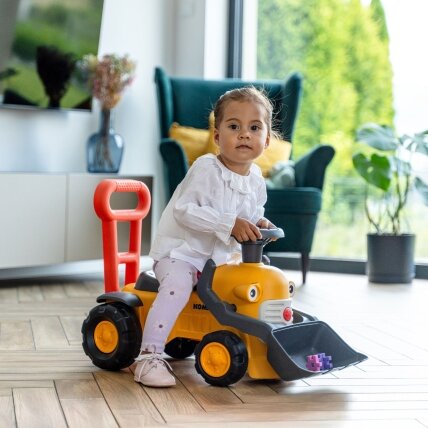 FALK paspirtukas-traktorius ekskavatorius Komatsu su kaušu ir signalu 1–3 m. 6
