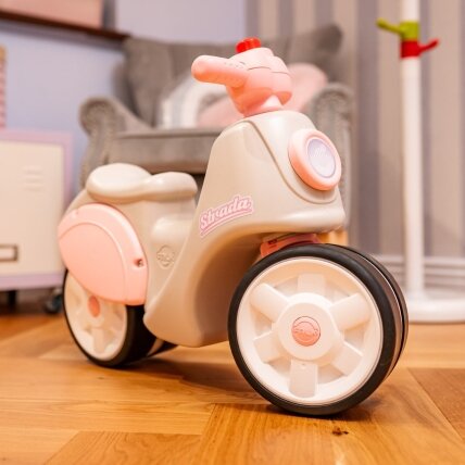 FALK Ežiukas paspirtukas Scooter Strada Retro mergaitei, tylios padangos nuo 1 metų 4 FALK Ežiukas paspirtukas Scooter Strada Retro mergaitei, tylios padangos nuo 1 metų 4