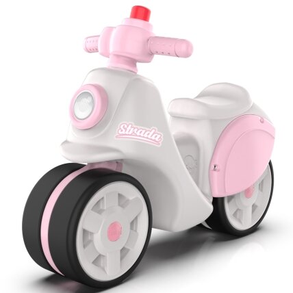 FALK Ežiukas paspirtukas Scooter Strada Retro mergaitei, tylios padangos nuo 1 metų 7