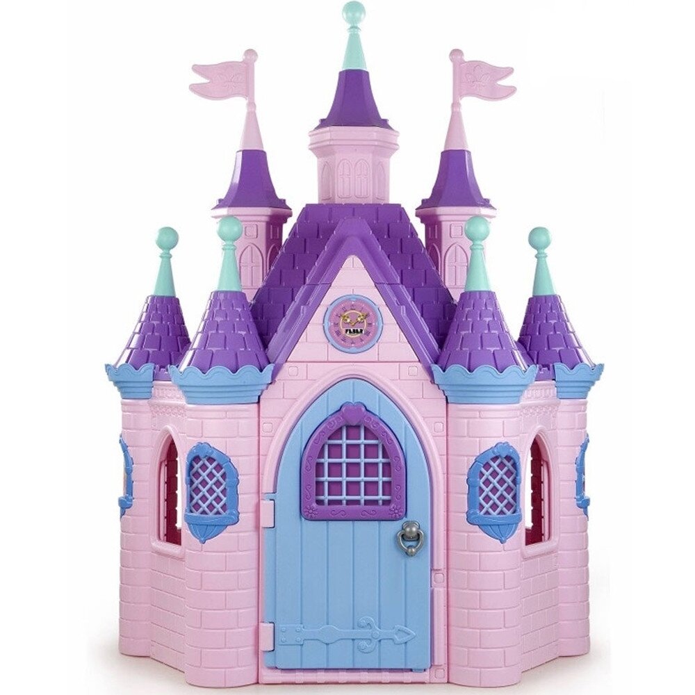 FEBER Didžiuliai princesės rūmai Super Palace sodo namelis 2