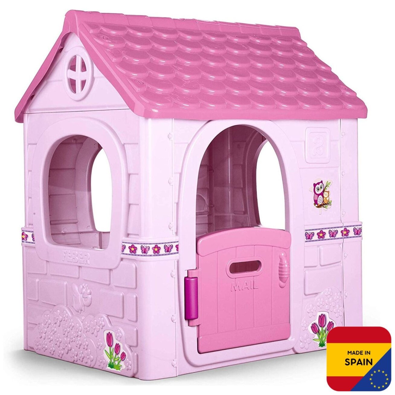 FEBER Sodo namelis vaikams Rožinis Fantasy 4 FEBER Sodo namelis vaikams Rožinis Fantasy 4
