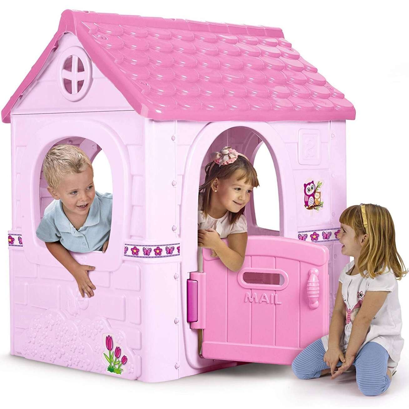 FEBER Sodo namelis vaikams Rožinis Fantasy FEBER Sodo namelis vaikams Rožinis Fantasy
