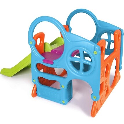 FEBER Didelė žaidimų aikštelė Activity Center čiuožykla 100 cm laipiojimo sienelė formos 4 FEBER Didelė žaidimų aikštelė Activity Center čiuožykla 100 cm laipiojimo sienelė formos 4