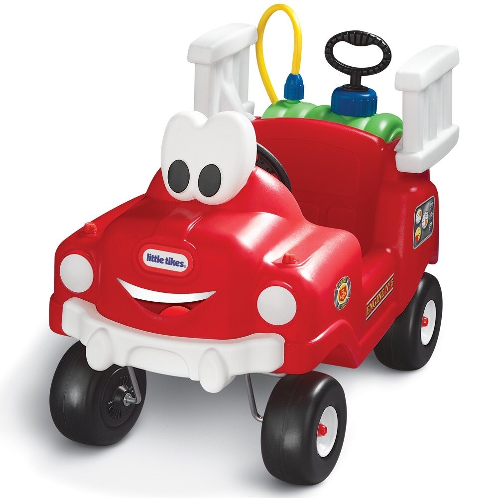 Little Tikes automobilis Ežiukas – gaisrinė su pompa 1 Little Tikes automobilis Ežiukas – gaisrinė su pompa 1