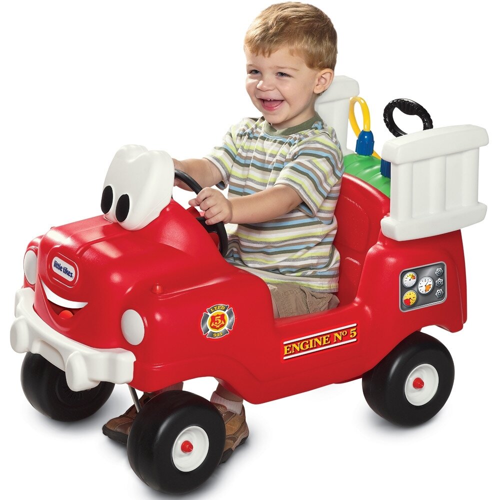 Little Tikes automobilis Ežiukas – gaisrinė su pompa Little Tikes automobilis Ežiukas – gaisrinė su pompa