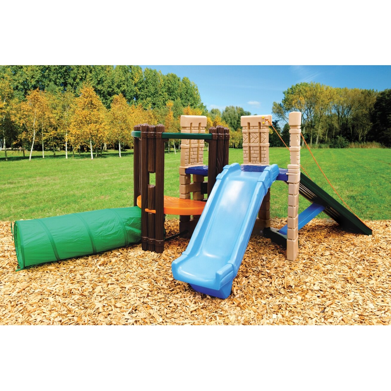 Little Tikes žaidimų aikštelė – laipynė su čiuožykla 1