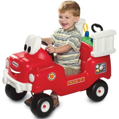 Little Tikes automobilis Ežiukas – gaisrinė su pompa