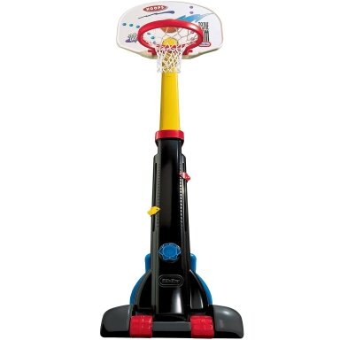 Little Tikes didelis vaikiškas krepšinio stovas, reguliuojamas ir sulankstomas Little Tikes didelis vaikiškas krepšinio stovas, reguliuojamas ir sulankstomas