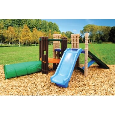 Little Tikes žaidimų aikštelė – laipynė su čiuožykla
