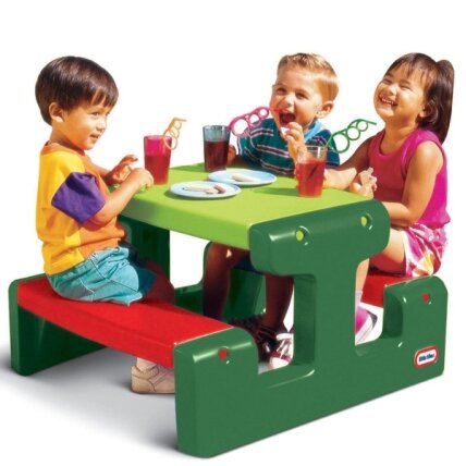 LITTLE TIKES Pikniko staliukas vaikams Sultinga žalia