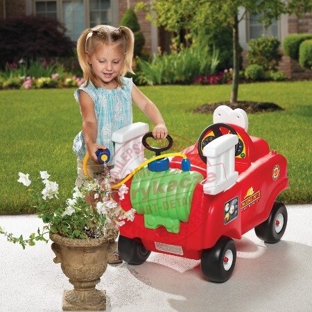 Little Tikes automobilis Ežiukas – gaisrinė su pompa 3 Little Tikes automobilis Ežiukas – gaisrinė su pompa 3