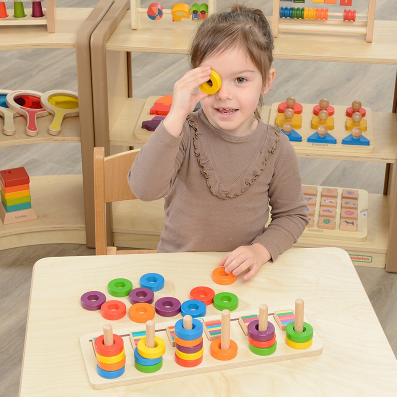 MASTERKIDZ Dėlionė Skaičiavimo ir Spalvų Mokymasis Montessori Rūšiuoklis 1 MASTERKIDZ Dėlionė Skaičiavimo ir Spalvų Mokymasis Montessori Rūšiuoklis 1