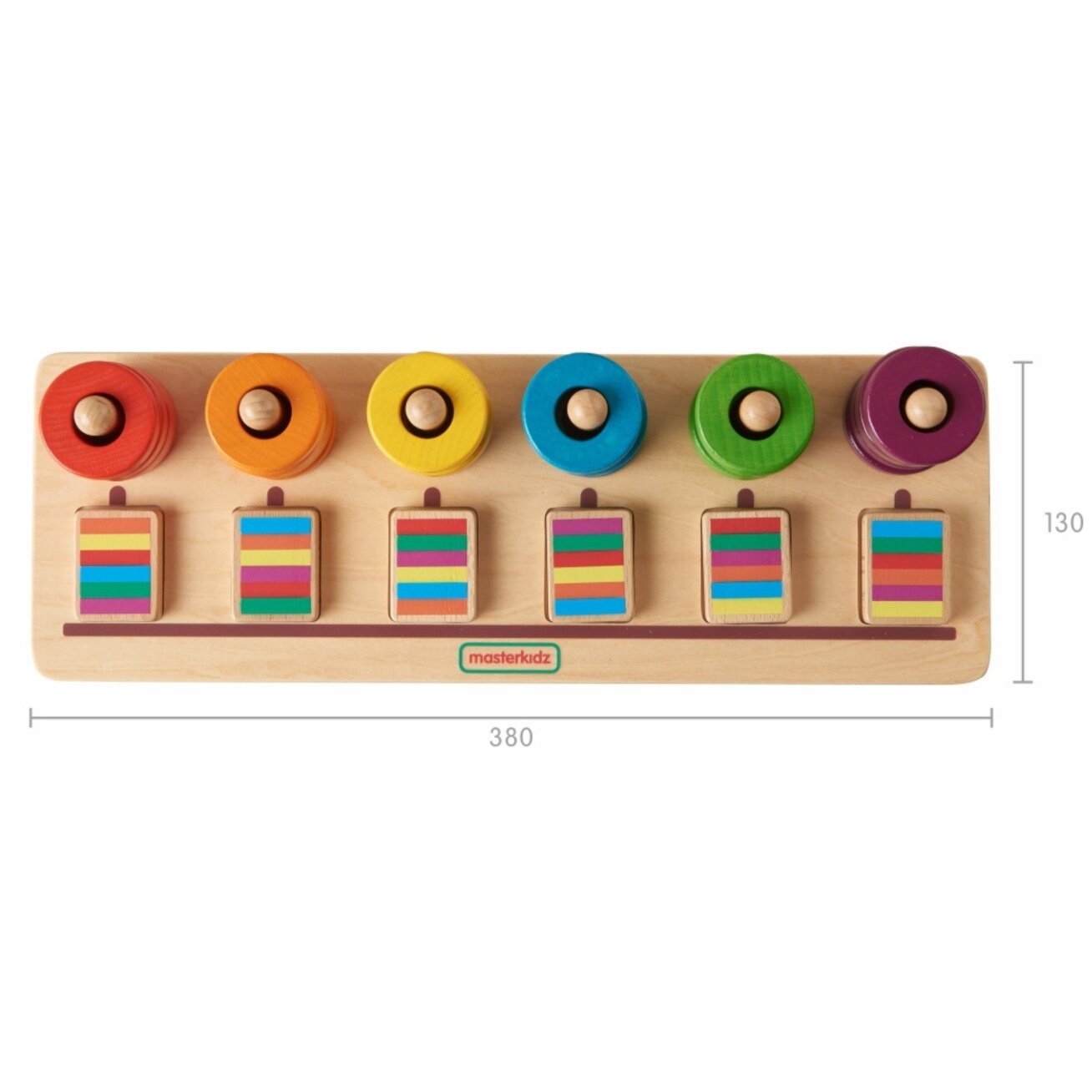MASTERKIDZ Dėlionė Skaičiavimo ir Spalvų Mokymasis Montessori Rūšiuoklis 5 MASTERKIDZ Dėlionė Skaičiavimo ir Spalvų Mokymasis Montessori Rūšiuoklis 5