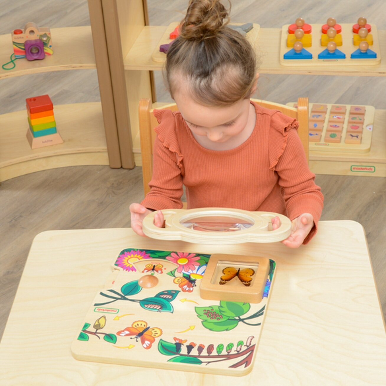 MASTERKIDZ Didelis medinis didinamasis stiklas Discovery 2 MASTERKIDZ Didelis medinis didinamasis stiklas Discovery 2