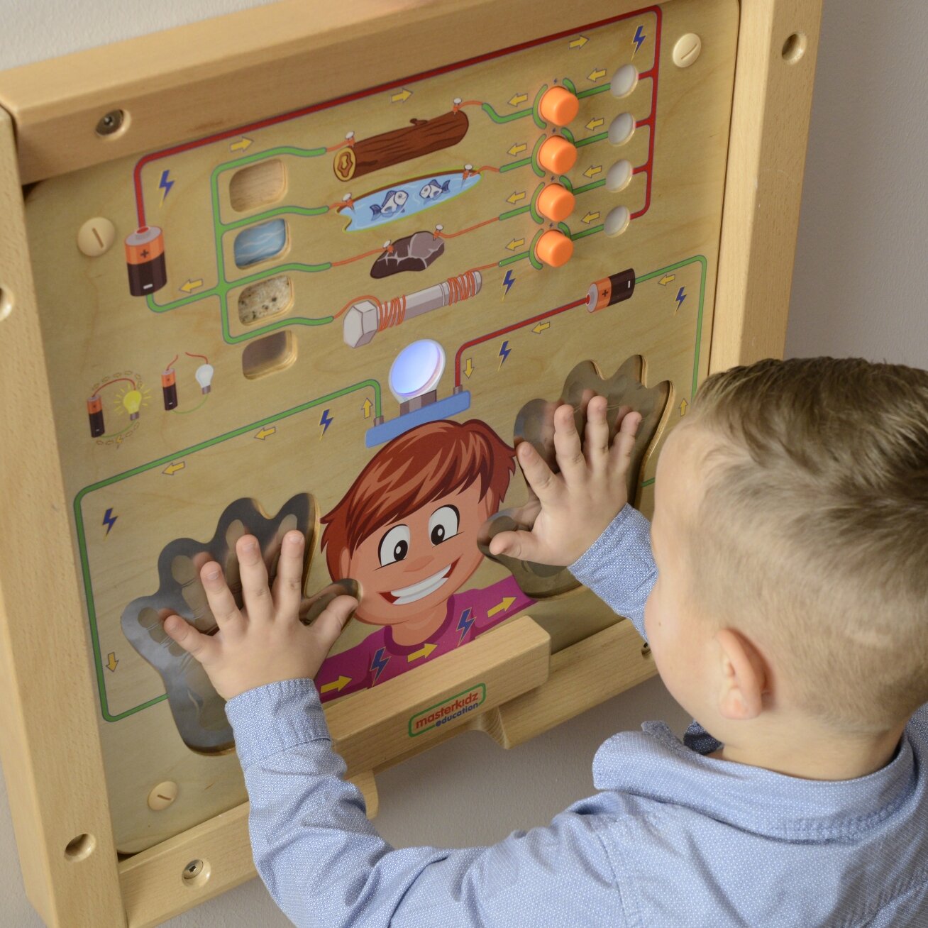 MASTERKIDZ Edukacinė lenta „Laidumo eksperimentas“ 1