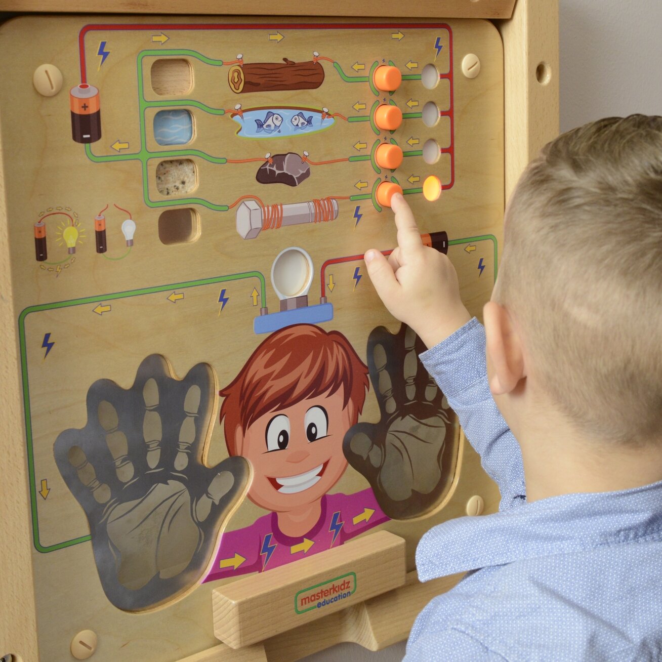 MASTERKIDZ Edukacinė lenta „Laidumo eksperimentas“ 2 MASTERKIDZ Edukacinė lenta „Laidumo eksperimentas“ 2
