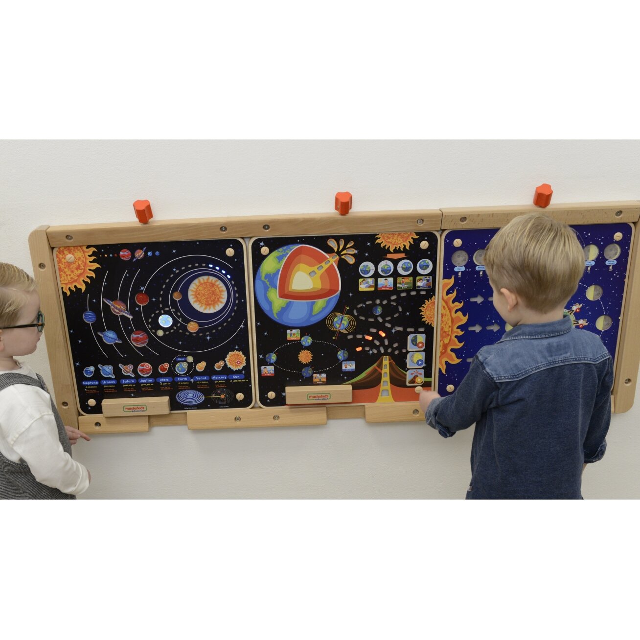 MASTERKIDZ Edukacinė lenta Saulės sistema 3
