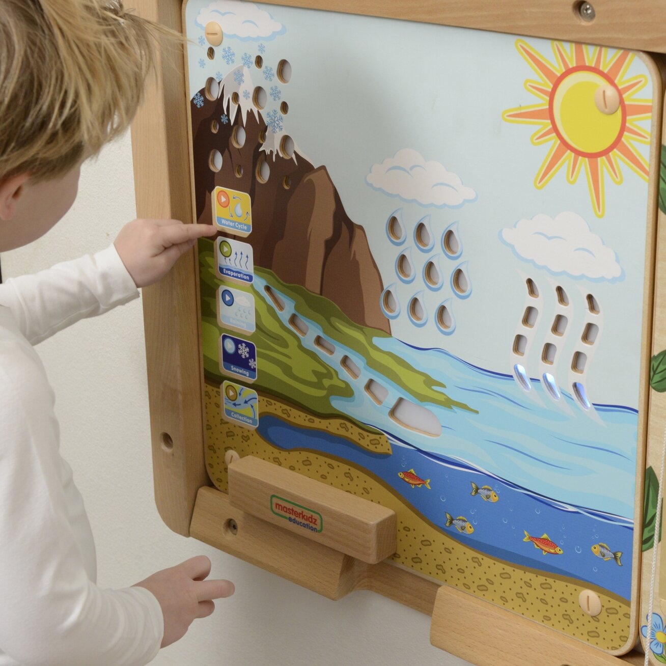 MASTERKIDZ Montessori edukacinė vandens apytakos lentelė 16