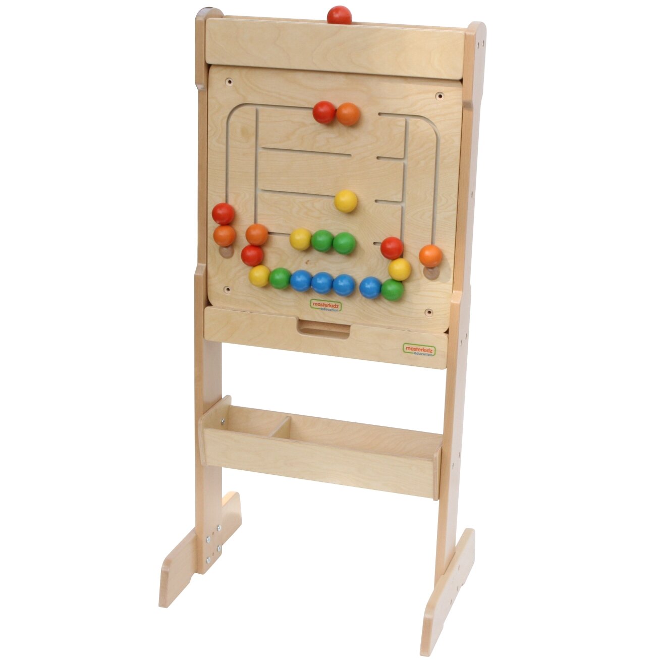 MASTERKIDZ Sieninė edukacinė lenta Labirintas su karoliukais Montessori 5 MASTERKIDZ Sieninė edukacinė lenta Labirintas su karoliukais Montessori 5
