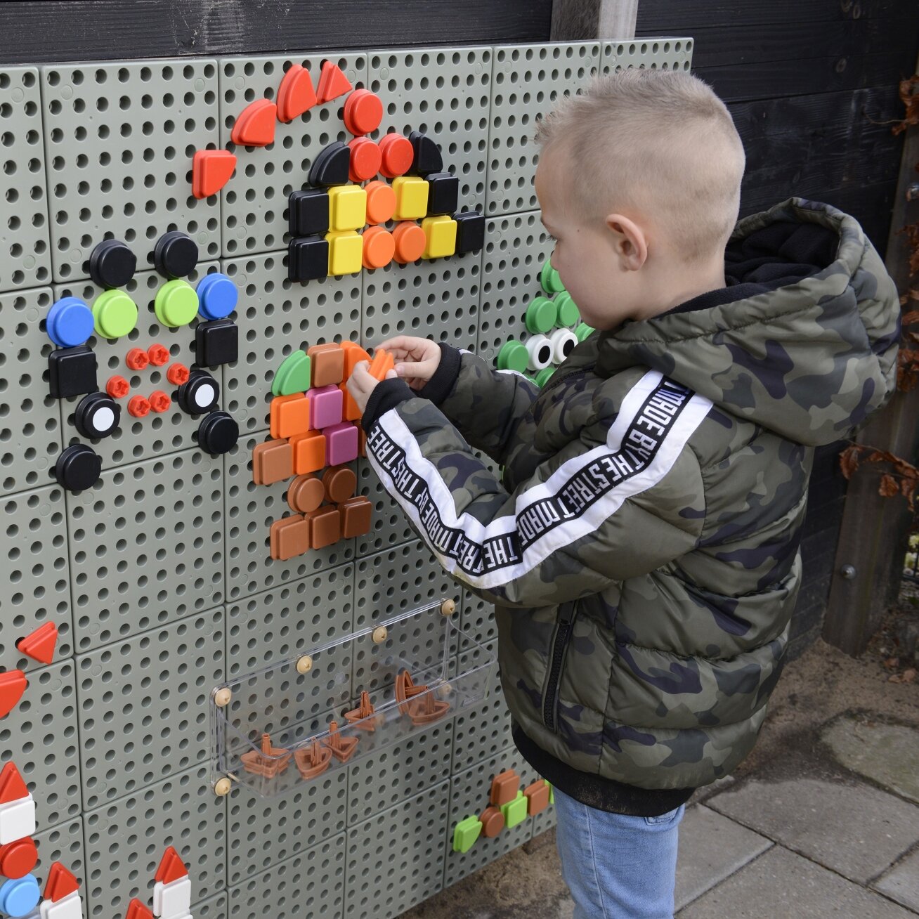 MASTERKIDZ Geometriniai lentų elementai 256 vnt. 5 MASTERKIDZ Geometriniai lentų elementai 256 vnt. 5
