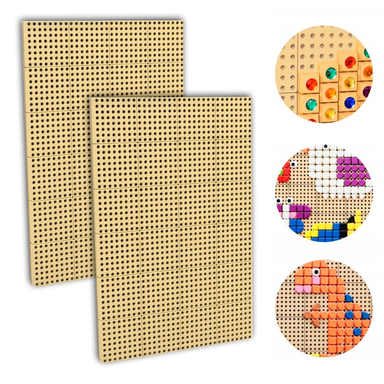 MASTERKIDZ Kūrybinė STEM mokslinė lenta, rinkinys 2 vnt. + montavimo panelė 120x80cm