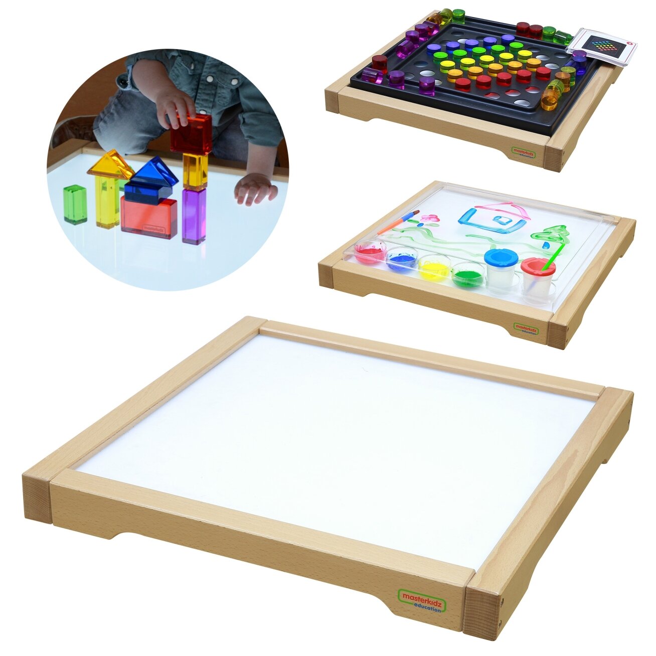 MASTERKIDZ LED sensorinis šviesos dėžės panelis