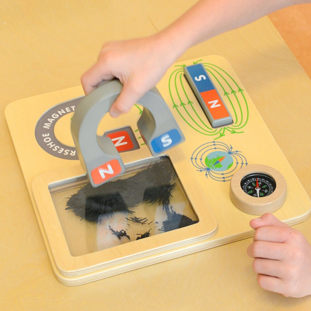 MASTERKIDZ Magnetinis edukacinis žaidimas – Montessori kompaso lentelė 4