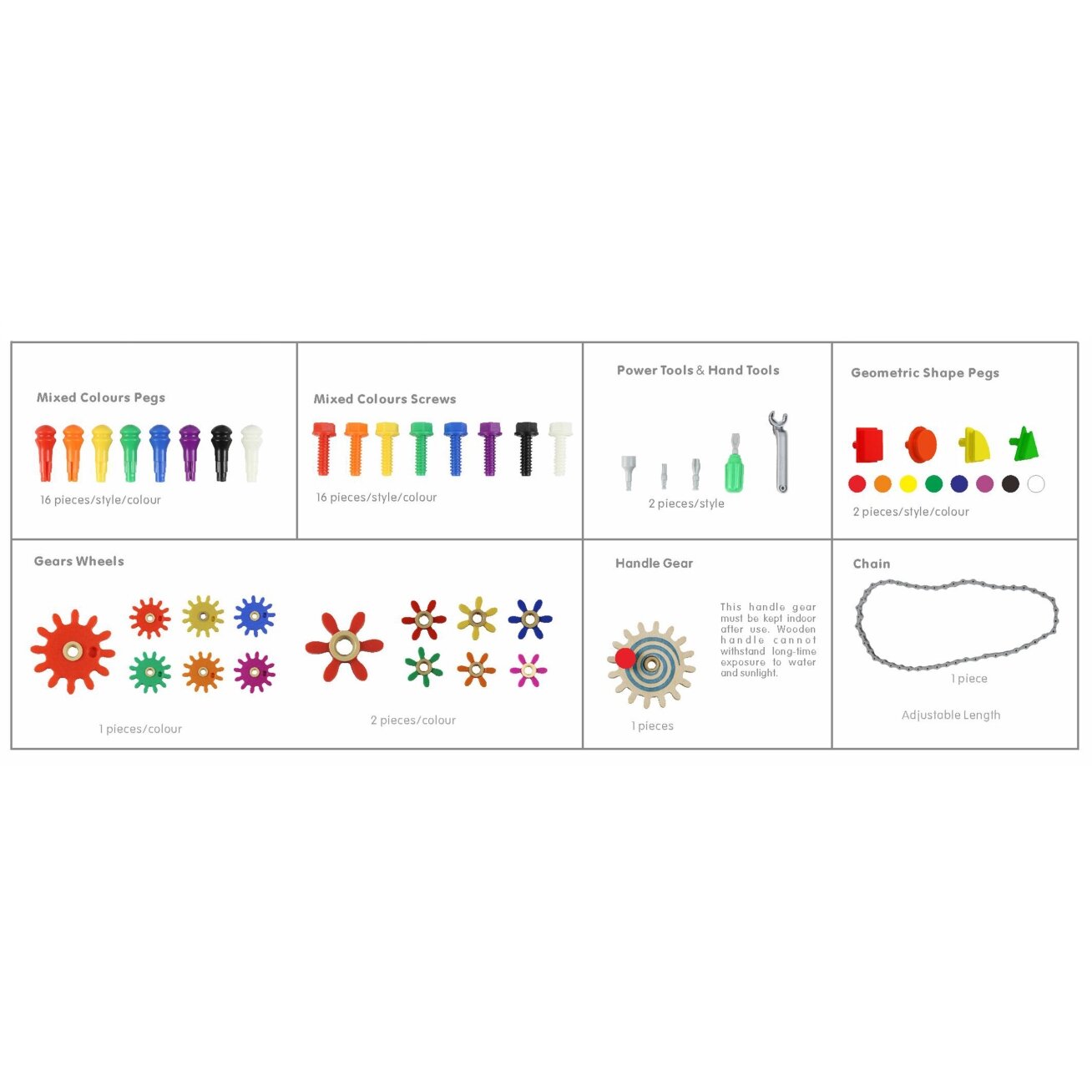 MASTERKIDZ Medinis edukacinis stalas + STEM WALL PRIEDAI + 135 kaladėlės 6 MASTERKIDZ Medinis edukacinis stalas + STEM WALL PRIEDAI + 135 kaladėlės 6