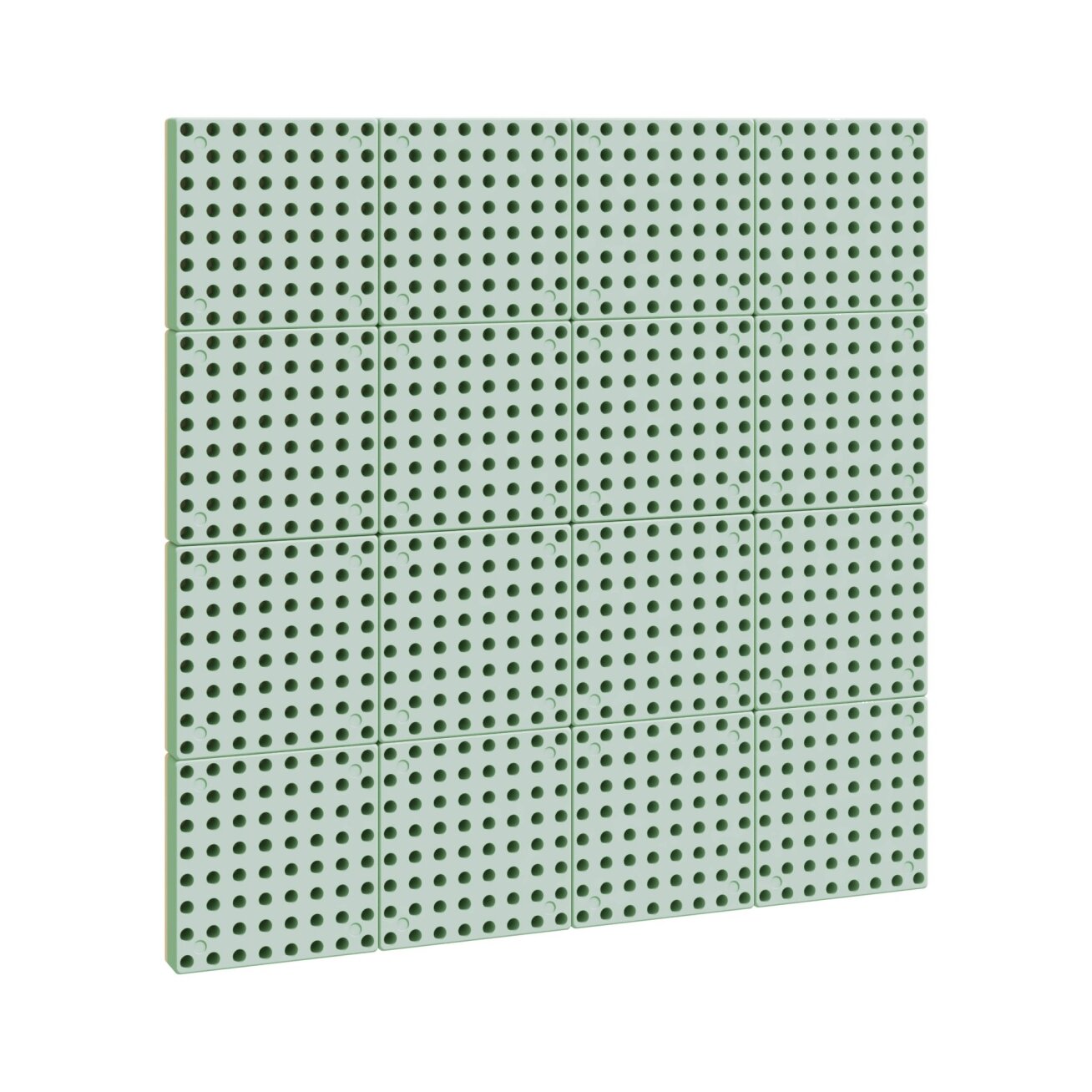 MASTERKIDZ sieninis skydas Mokomoji lenta Kūrybinė STEM lenta lauko naudojimui Outdoor + montavimo skydas 80 x 80 (cm) 4