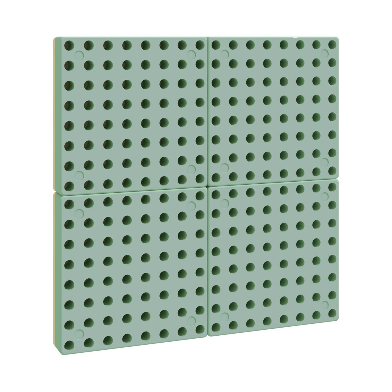 MASTERKIDZ Sieninis skydelis Mokomoji lenta Kūrybinė STEM lauko lenta Outdoor + Montavimo skydelis 40 x 40 (cm) 4