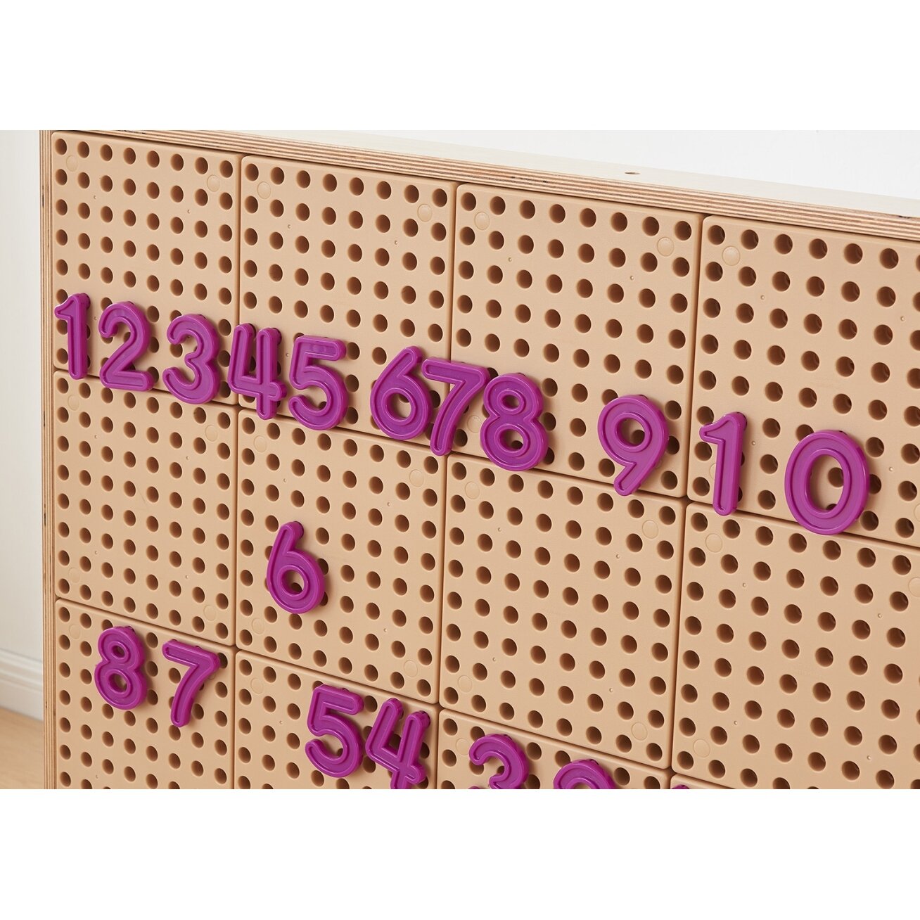 MASTERKIDZ Skaičių ir ženklų rinkinys skaičiavimo ir matematikos mokymuisi STEM sieninėms panelėms 82 el. 3