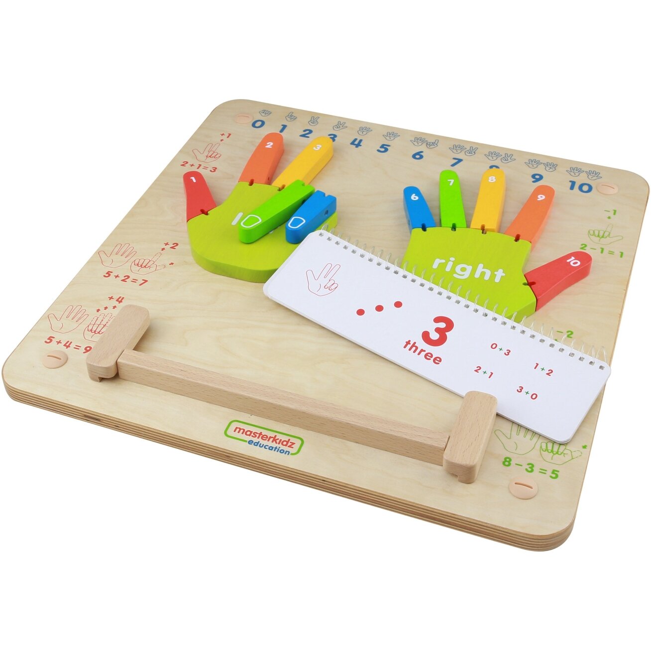 MASTERKIDZ Skaičiavimo mokymasis Sieninė sensorinė lenta Flex Montessori 4