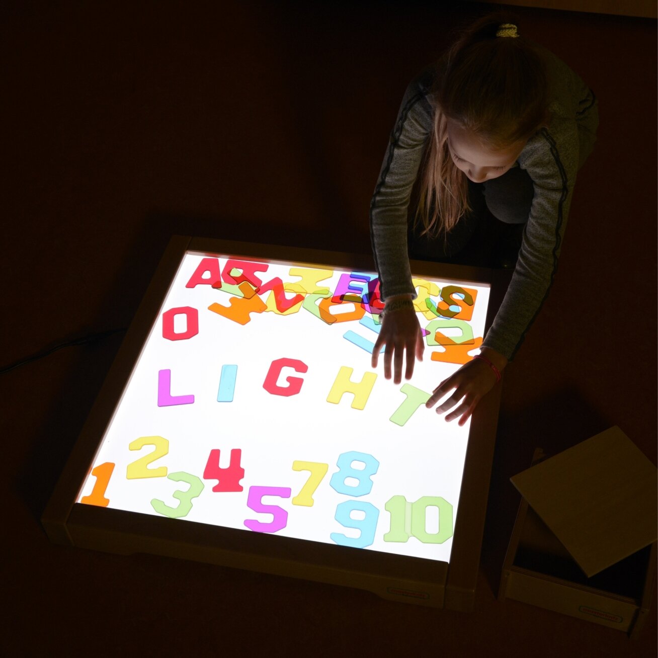 MASTERKIDZ Permatomi skaičiai ir raidės 38 vnt. Montessori 3 MASTERKIDZ Permatomi skaičiai ir raidės 38 vnt. Montessori 3