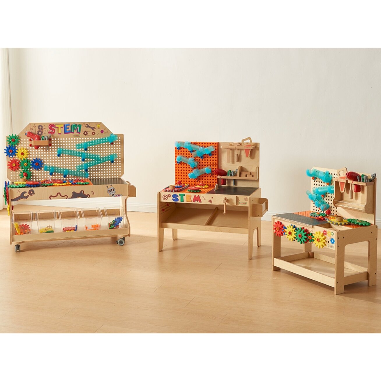 MASTERKIDZ STEM darbo stalo priedų rinkinys 111 el. 8 MASTERKIDZ STEM darbo stalo priedų rinkinys 111 el. 8