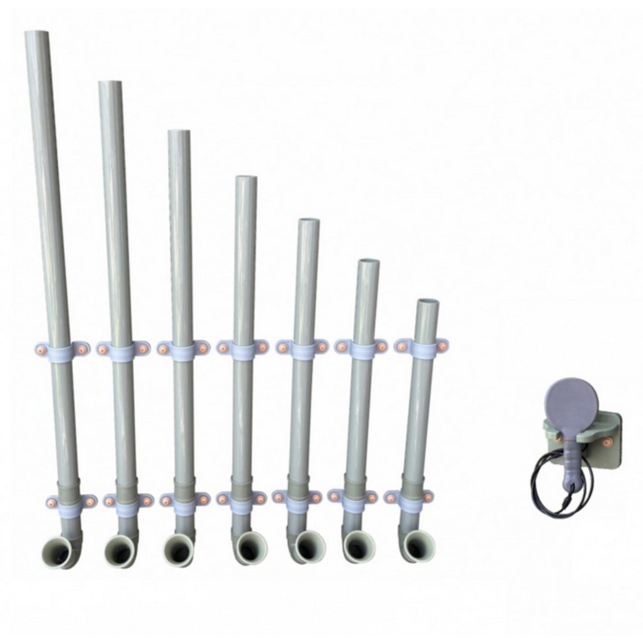 MASTERKIDZ Thongofonas Vamzdiniai Vargonai Muzikos Instrumentas STEM lentos priedai 4 MASTERKIDZ Thongofonas Vamzdiniai Vargonai Muzikos Instrumentas STEM lentos priedai 4