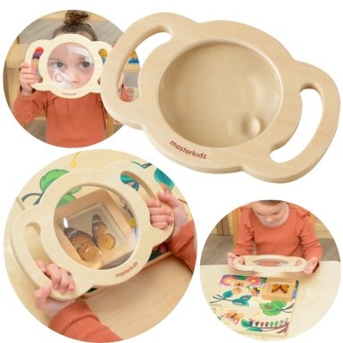 MASTERKIDZ Didelis medinis didinamasis stiklas Discovery