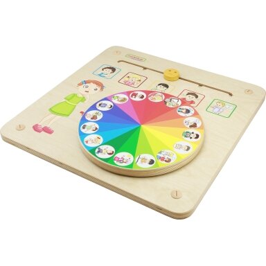 MASTERKIDZ Edukacinė lenta Emocijų mokymasis Emocijų valdymas Montessori