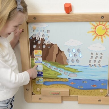 MASTERKIDZ Montessori edukacinė vandens apytakos lentelė