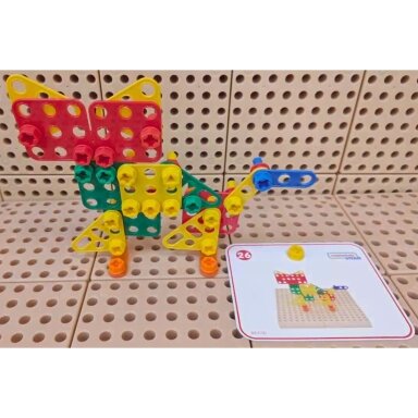 MASTERKIDZ Geometrinių Formų Kaladėlių Rinkinys STEM sieniniams skydams 260 el. MASTERKIDZ Geometrinių Formų Kaladėlių Rinkinys STEM sieniniams skydams 260 el.