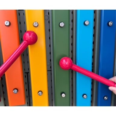 MASTERKIDZ Sieninis ksilofonas Instrumentas muzikai STEM lentos priedai