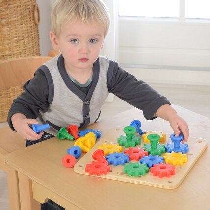 MASTERKIDZ Dantračiai Susikurk Savo Mechanizmą Montessori lenta 3 MASTERKIDZ Dantračiai Susikurk Savo Mechanizmą Montessori lenta 3