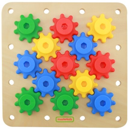 MASTERKIDZ Dantračiai Susikurk Savo Mechanizmą Montessori lenta
